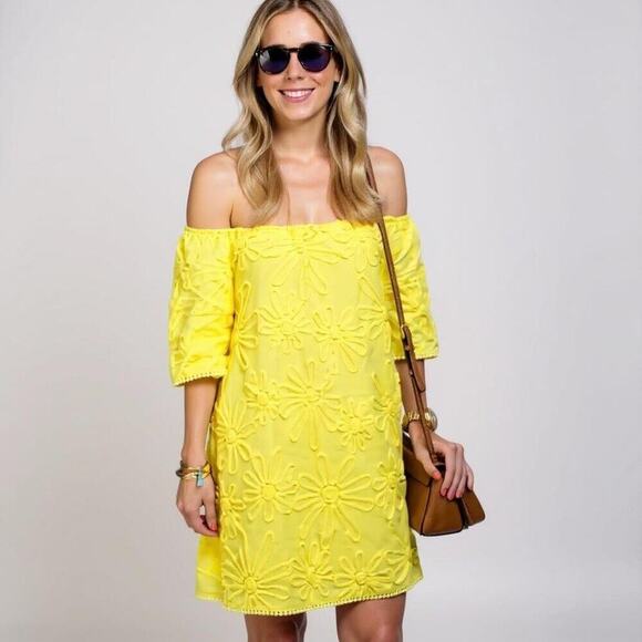 BB Dakota Marnie Yellow Floral Mini S NWT - Picture 7 of 16